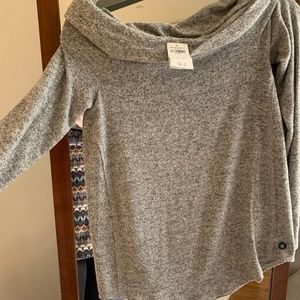 Off the shoulder sweater